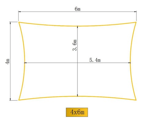 Waterproof Extra Heavy Duty Sun Shade Sail Patio Rectangle Triangle Canopy Cloth - Picture 47 of 77