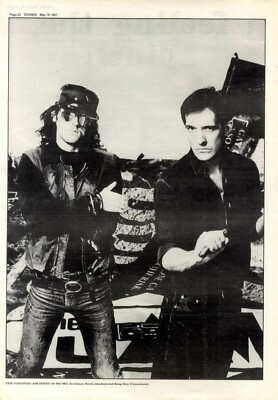 16/5/87PT22/23/24 Article & 15X11 PICTURE. The Justified Ancients Of Mu Mu..