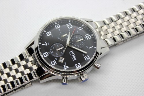 MONTRE Homme HUGO BOSS 1512446. avec Chrono et Date. 349,00€ NEUVE - Bild 5 von 20