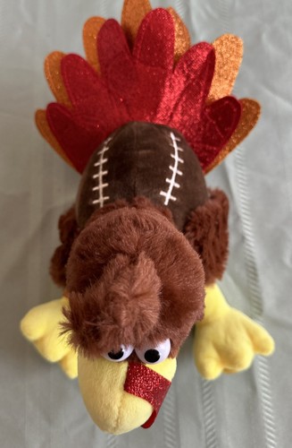 Dan Dee Football Turkey Animated Talking Moving Plush Thanksgiving Fall VIDEO - Picture 6 of 14