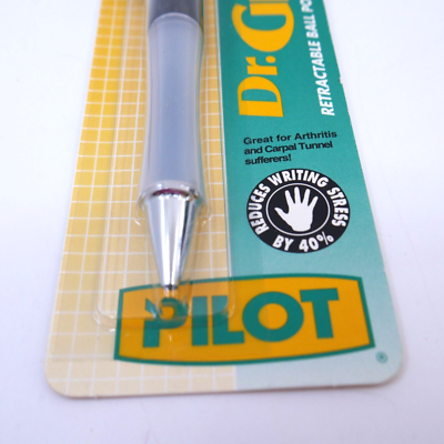 PILOT Dr.クリップ非売品 Vintage Pilot Dr. Grip Medium Point BLACK Pen – Japan – New Sealed