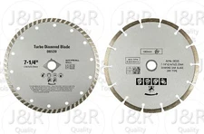 2 PACK DIAMOND 7 1/4" SAW BLADES FITS BOSCH CIRCULAR SAW