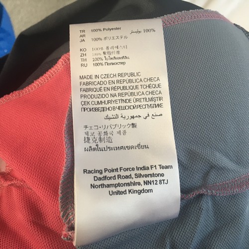 Hackett Force India F1 Poloshirt,, Neu mit Etikett, Größe XS - 38" Brustumfang, Originalartikel - Bild 10 von 11
