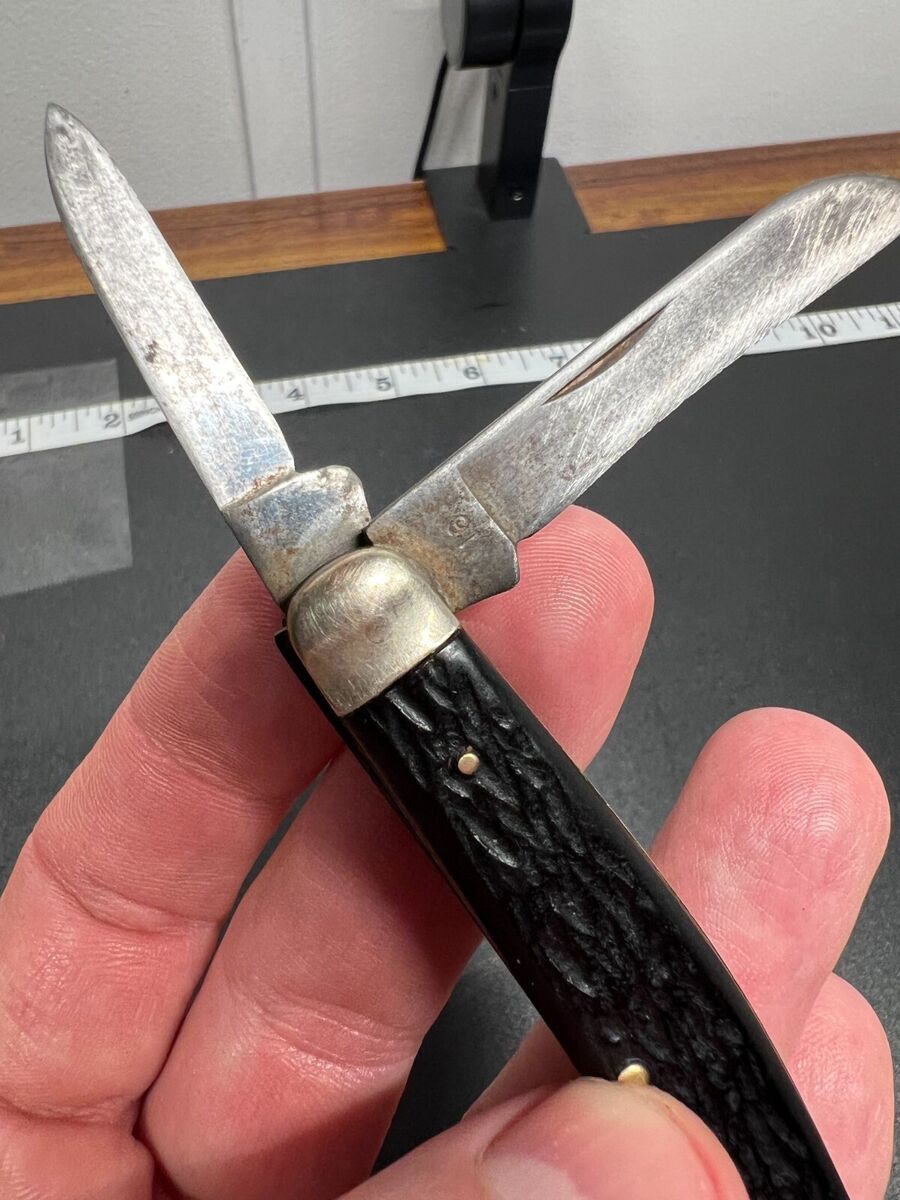 口豪奢 New Camillus York, Black Knife, Congress Blade 4 #91, USA. アウトドア