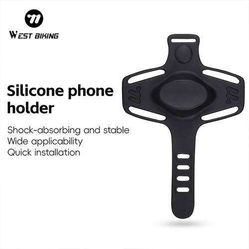 4-6,7 cala Rower Motocykl Uchwyt na telefon komórkowy Uchwyt Silikon Wsparcie rowerowe - Zdjęcie 2 z 9