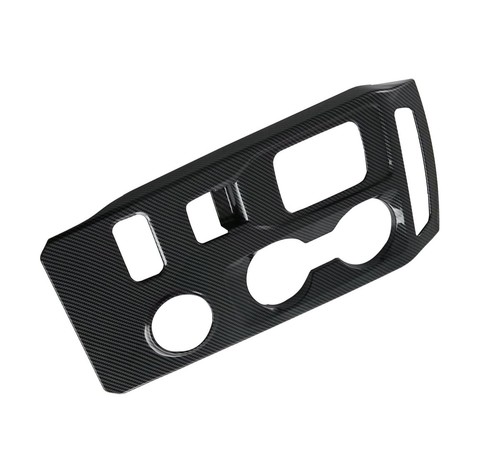 Cubierta de panel de cambio de marchas de fibra de carbono para Ford Ranger Lariat Raptor 2024 2025 - Imagen 4 de 10