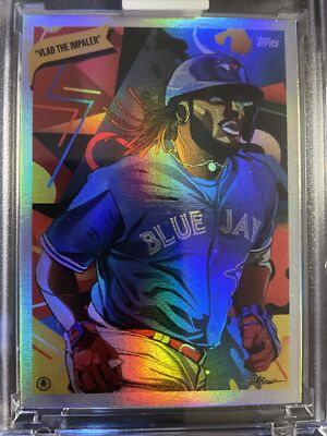 Topps Project 70 Card 866 - Vladimir Guerrero Jr. by Quiccs FOIL 53/70