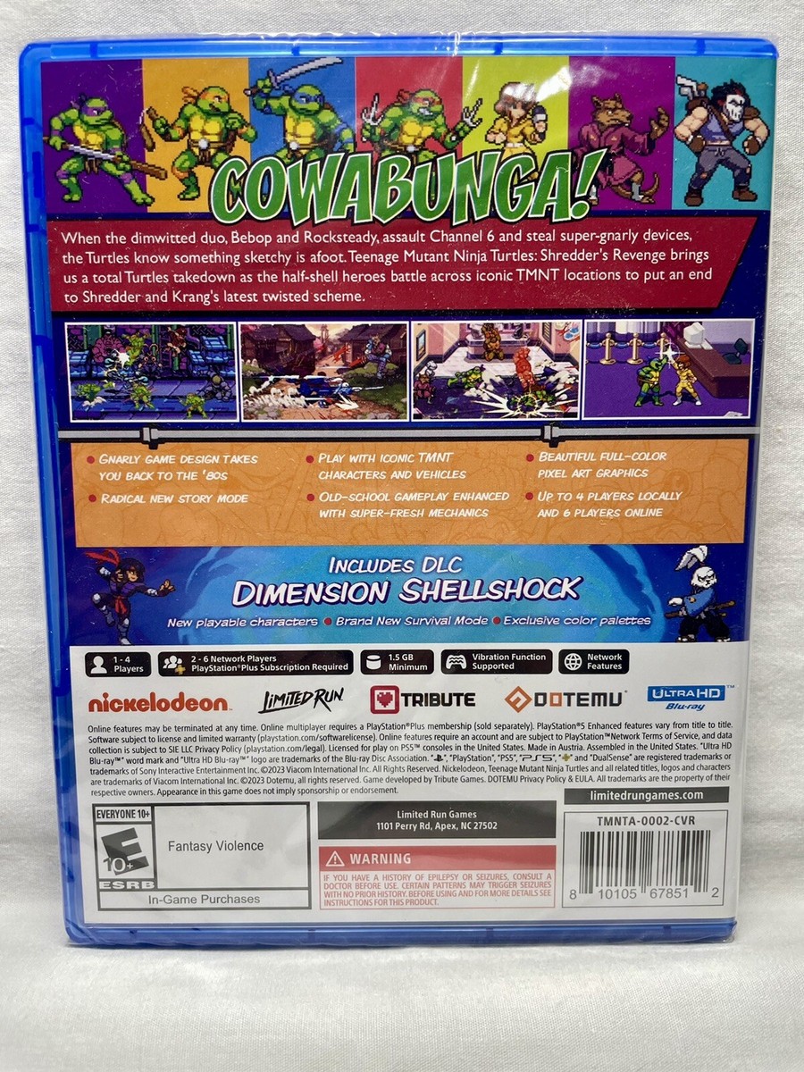 Produktbild von PS5 - Teenage Mutant Ninja Turtles: Shredder's Revenge Anniversary Edition, Neu