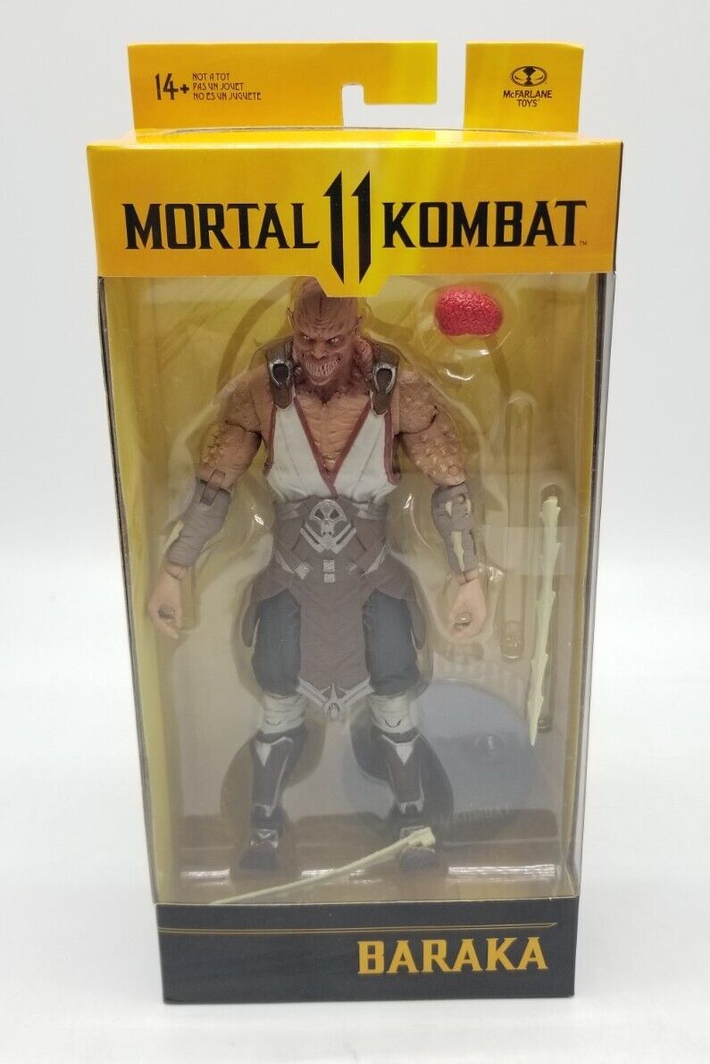 Baraka Mortal Kombat Action Figure Mc Farlane - Novo