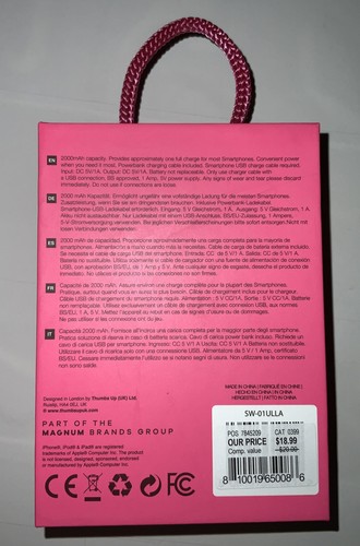 Banque d'alimentation licorne 2000mAh - Photo 2 sur 2