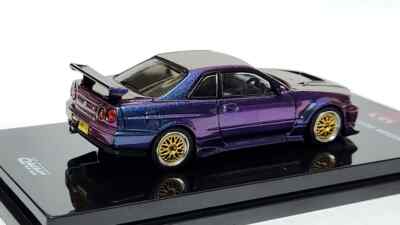 Inno64 Nissan Skyline R34 GT-T Magic Purple MotorXpo Hong Kong 1