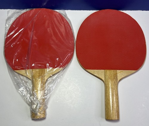 Vintage Trans Global Sports Table Tennis Lot: 2 Paddles, Net, Balls & Hardware - Picture 8 of 11