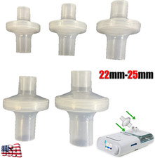 Universal Fit in-Line Bacterial Viral Filter for CPAP Machines 22-25mm - 5 PCS