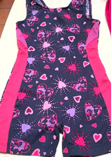 Danskin Freestyle girl's exercise/dance lUnitard S