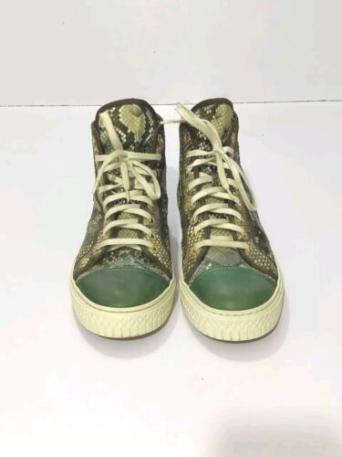 CHANEL HIGH-TOP MULTICOLOUR SNEAKERS SIZE, EU39, US8.5 - Picture 3 of 21