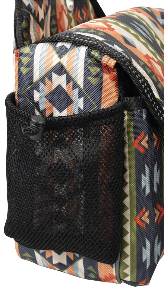 Weaver кожи изолированный нейлона Trail Gear седло сумка, 15500-01, коричневый - Изображение 3 из 4