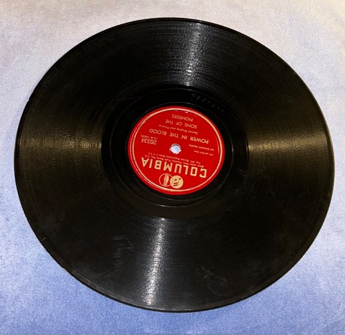 COLUMBIA 20334 SONS OF THE PIONEERS POWER IN THE BLOOD 78 RECORD - Imagen 3 de 6
