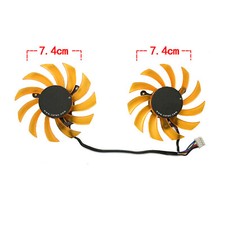 Graphics Card Cooling Fans Parts for ZOTAC GTX650ti Boost 2GB Extreme Edition HA