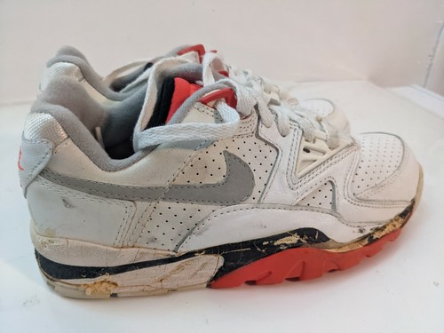 NIKE AIR CROSS TRAINER 3 LOW OG WHITE LT SMOKE GREY INFRARED CN0924 101 Vintage - Picture 7 of 10
