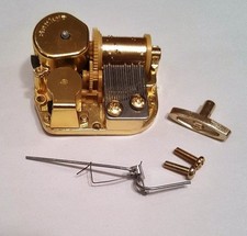 Sankyo 18 Note Music Box Movement With reuge Wire Stopper-"Adeste Fideles"