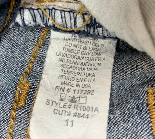 Womens GATHER Size 11 Boot Cut Medium Wash Blue Denim Jeans Excellent Condition - Picture 11 of 12
