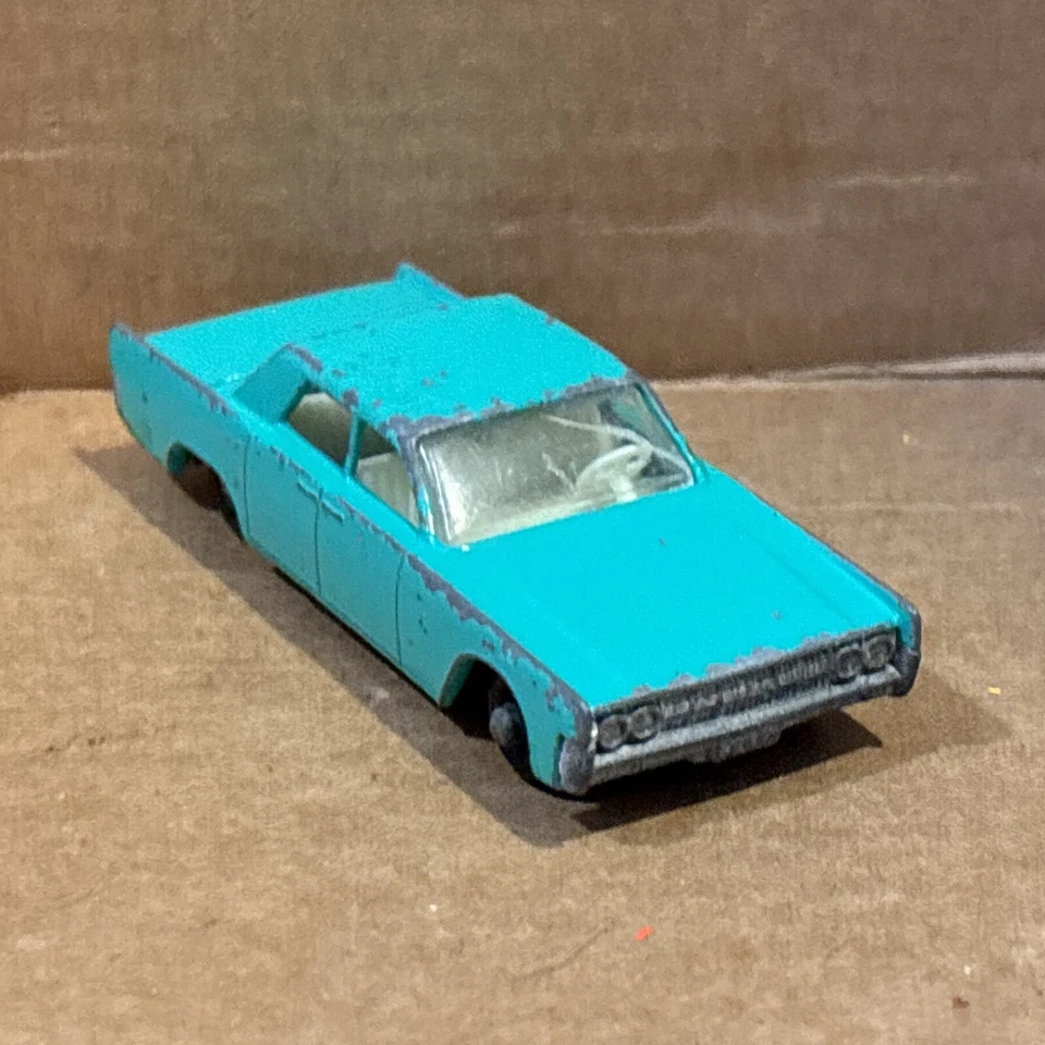 Look De Colección Años 60 Lesney Matchbox #31 Lincoln Continental Diecast Inglaterra Foto 3 de 4