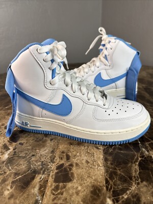 Nike Air Force 1 High White University Blue W - DX3805-100 Women's