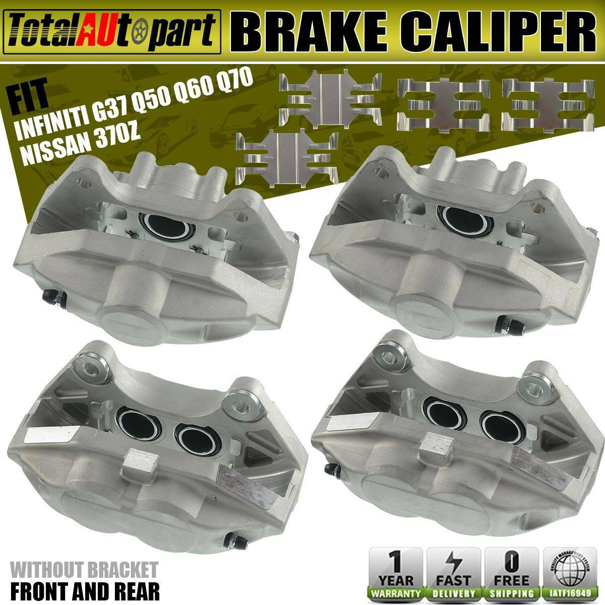 Power Stop 09-13 Infiniti FX50 Rear Left Autospecialty Caliper w/o Bracket main image 0