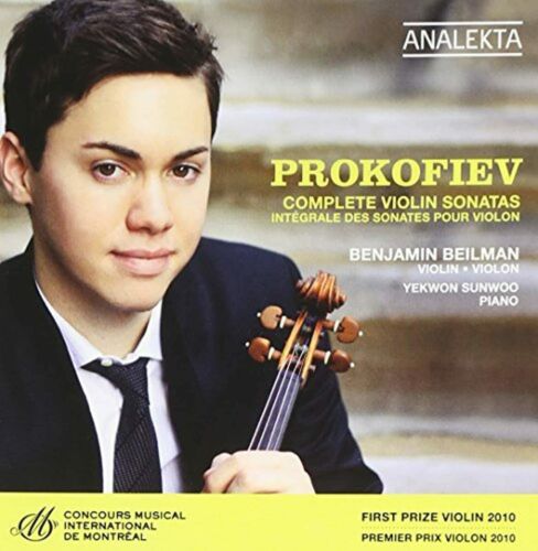 Prokofiev: Complete Violin Sonatas Benjamin Beilman (Audio CD)  - Afbeelding 1 van 1