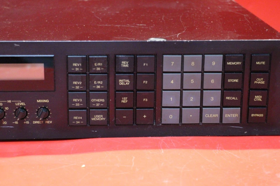 Vintage YAMAHA REV 7 Digital Reverb Reverbrator from Japan U1720 221012 - Image 4 of 4