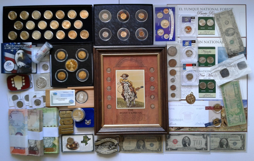 Huge world Coin Lot!! - Slabs, Old US Coins, Proofs, Mercury Dimes, And More!!!