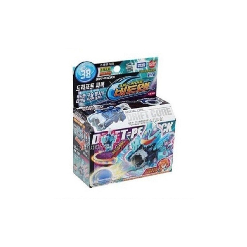 Takara Tomy Cross Fight B-Daman Cb-38 Drift Jacker Peacock Takara Tomy Cross Fight B-Daman Cb-38 Drift Jacker Peacock
