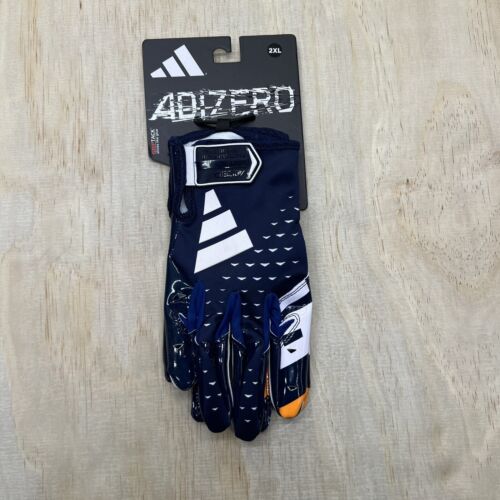 NEW XXL UTEP Miners adidas 915 Pickaxe Adizero 13 Football Gloves Team Issue
