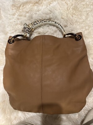 Creart II Leopard Hand Handle Bag Made In Only