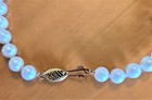NICE 14K FIC YELLOW GOLD 6.1MM AKOYA SALTWATER WHITE PEARL STRAND NECKLACE-17.7" — photo 9