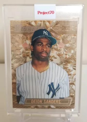 Topps PROJECT 70 Deion Sanders by Don C - Card 44 - Ready to Ship - Project70
