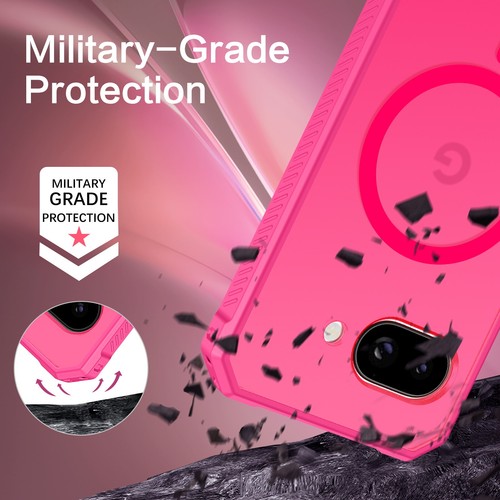 Case For Google Pixel 9a Magsafe Translucent Matte Slim Shockproof Phone Cover - 第 5/10 張圖片