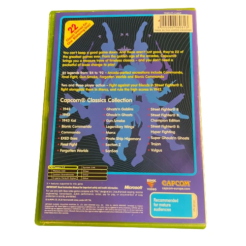 Capcom Classics Collection | Original Microsoft Xbox PAL Game + Manual Inlcluded - Image 3 of 4