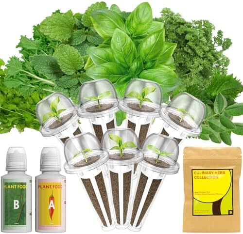 Gourmet Herb Seed Pod Kit for AeroGarden, iDoo, Ahopegarden, GARDENCUBE, 7  Pods | eBay