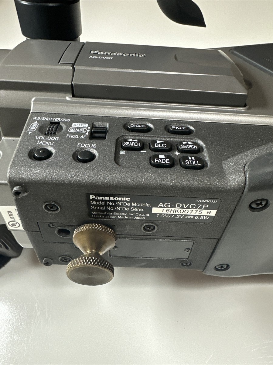 パナソニック AG-DVC7 DVC7P プロフェッショナルミニDVビデオカメラ パナソニック AG-DVC7 DVC7P プロフェッショナルミニDVビデオ