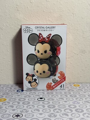 Hanayama Mickey & Minnie Crystal Gallery 3D Puzzle Tsum Tsum 41 Plastic Pieces