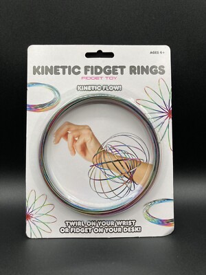 Kinetic Fidget Rings Stainless Steel.