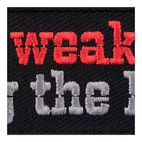 Pain Is Weakness Leaving The Body Patch, Sayings Patches - Picture 3 of 3