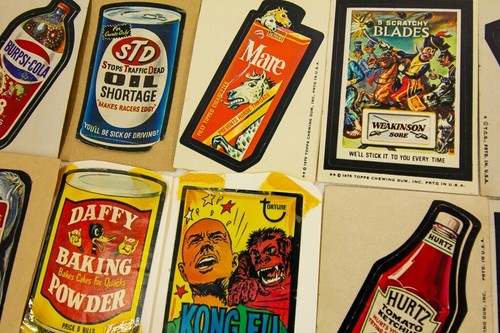 1970s Topps Chewing Gum Stickers Vintage Lot Total of 32 Stickers - Picture 17 of 19