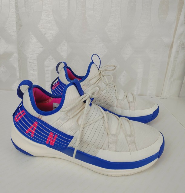 Nike Jordan Trainer Pro Size 9 White Blue Aa1344 106 Basketball