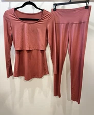 KINDRED BRAVELY SET: Women’s Lounge Top & Leggings Small Petite