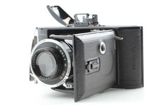 Almost Unused Voigtlander Bessa 6x9 Type I Body Skopar 10.5cm f3.5 Lens JAPAN