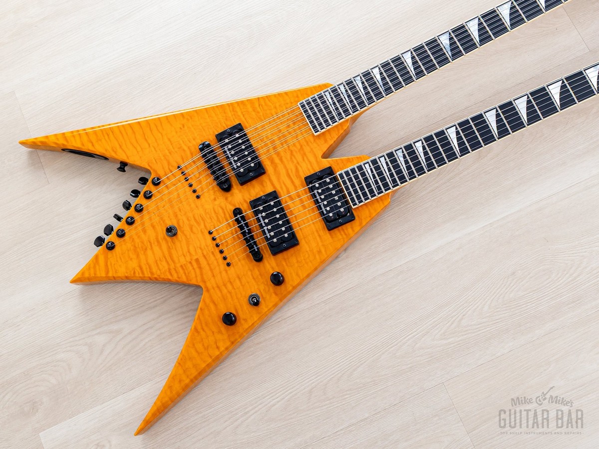 2004 Jackson Custom Shop King V Double Neck w/ Case, Dave Mustaine