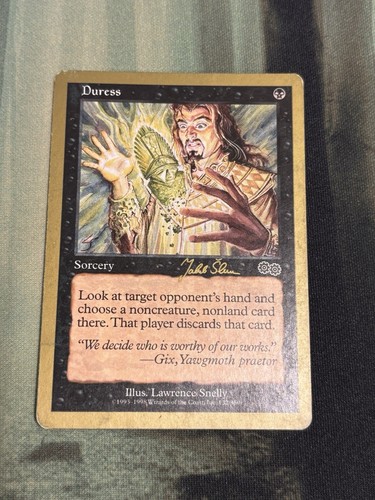 MTG Duress ** World Championship Decks 1999 ** Englisch - DMG - Bild 1 von 2