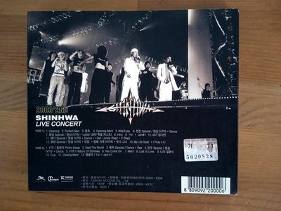 神話 SHINHWA Live Concert DVD 神話 SHINHWA Live Concert DVD Korean